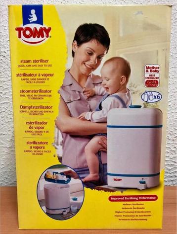 Super handige Tomy elektrische stoomsterilisator. Nieuw!  beschikbaar voor biedingen