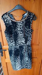 Leuk zwart wit kleedje maat s, Wit, My collection, Ophalen of Verzenden, Zo goed als nieuw