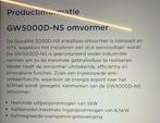 GoodWe omvormer GW5000D-NS, Ophalen, Gebruikt