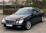 Mercedes-Benz E220 CDi Avantgarde Automaat, Auto's, Automaat, Zwart, 4 cilinders, Leder en Stof