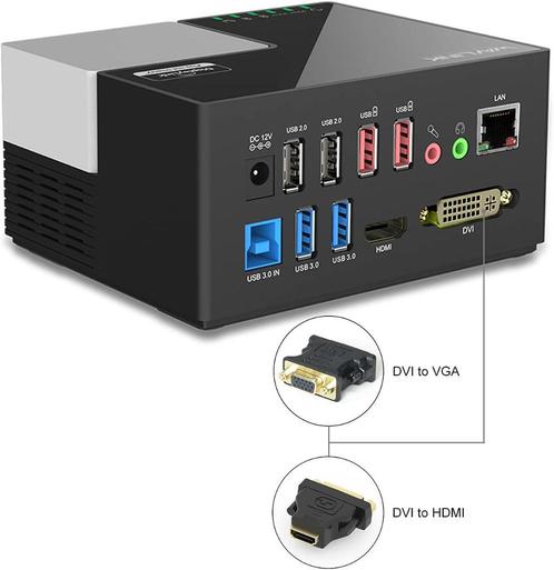 Wavlink dockingstation, Computers en Software, Dockingstations, Gebruikt, Docking station, Laptop, Ophalen of Verzenden