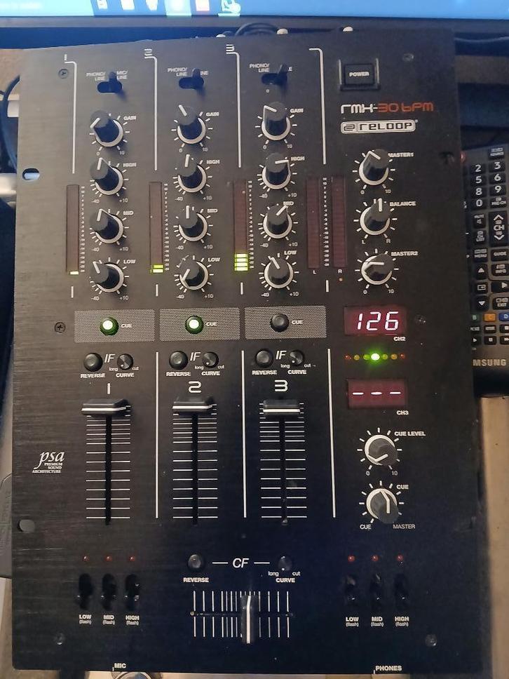 reloop rmx-30 bpm + 2x RMP-2.5α (set), Muziek en Instrumenten, Dj-sets en Draaitafels, Zo goed als nieuw, Dj-set, Reloop, Ophalen