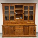 salle à manger complète en chêne fait main, Maison & Meubles, Enlèvement, Comme neuf, Vlaamse, 8 chaises ou plus