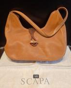 Handtas Scapa cognac, Ophalen of Verzenden, Zo goed als nieuw, Beige, Handtas