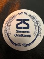 Sticker 25 jaar Siemens Oostkamp, Verzamelen, Nieuw, Bedrijf of Vereniging, Ophalen of Verzenden