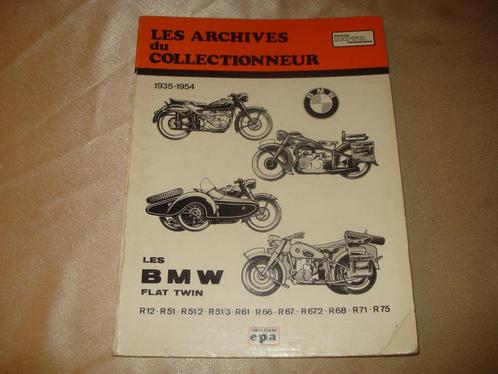 Ancien Livre Revue Technique sur les BMW Flat Twin 1935-1954, Motoren, Handleidingen en Instructieboekjes, BMW, Ophalen of Verzenden