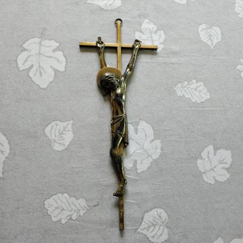Crucifix en cuivre, Antiek en Kunst, Antiek | Religieuze voorwerpen, Ophalen