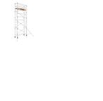 Echafaudage ASC 7.2 metres, Ophalen