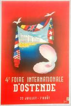 4de internationale Foire d'Ostende 1950, Antiek en Kunst, Ophalen of Verzenden