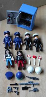 playmobil politie figuren, boeven en brandkast1, Kinderen en Baby's, Speelgoed | Playmobil, Ophalen of Verzenden, Gebruikt