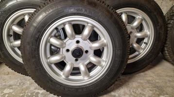 Oldtimer velgenset GB 14 inch  6J steek 4x108mm⁶ beschikbaar voor biedingen