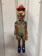 Vintage Pinocchio marionette, Verzamelen, Disney, Ophalen, Peter Pan of Pinokkio, Gebruikt, Beeldje of Figuurtje