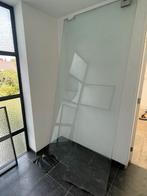 Grote glazen deur (gewapend glas, Ophalen, Gebruikt, 80 tot 120 cm, Overige typen