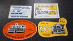 Lot stickers café biermerk brouwerij Maes Pils, Verzamelen, Biermerken, Ophalen of Verzenden, Zo goed als nieuw, Reclamebord, Plaat of Schild