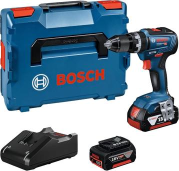 Bosch GSB 18V-55 Schroef-boormachine + 2 x 4Ah batterijen beschikbaar voor biedingen