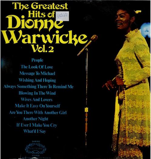 Vinyl, LP    /   Dionne Warwicke* – The Greatest Hits Of Dio, Cd's en Dvd's, Vinyl | Overige Vinyl, Overige formaten, Ophalen of Verzenden