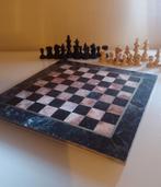 Marmer schaakbord, Een of twee spelers, Ophalen of Verzenden, Zo goed als nieuw