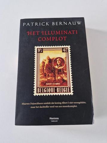 Het Illuminati complot - Patrick Bernauw beschikbaar voor biedingen