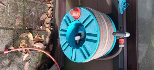 GARDENA op rolletjes, Tuin en Terras, Tuinslangen, Zo goed als nieuw, Tuinslanghaspel, Ophalen