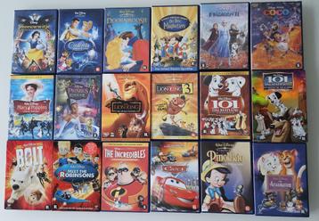 Walt Disney films (DVD) 3 euro per film