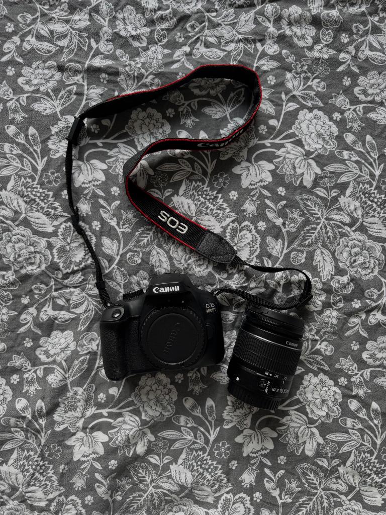 Canon EOS 4000D, Audio, Tv en Foto, Fotocamera's Digitaal, Zo goed als nieuw, Compact, Canon, Ophalen of Verzenden