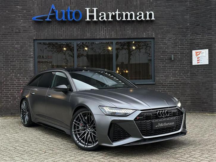 Audi RS6 Avant TFSI quattro Dynamic+ HUD|B&O|ABT 22"|STOELVE, Auto's, Audi, Bedrijf, RS6, 4x4, ABS, Adaptive Cruise Control, Airbags