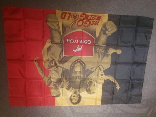 Belgische vlag van de rode Duivels, in verpakking, Diversen, Vlaggen en Wimpels, Nieuw, Ophalen of Verzenden