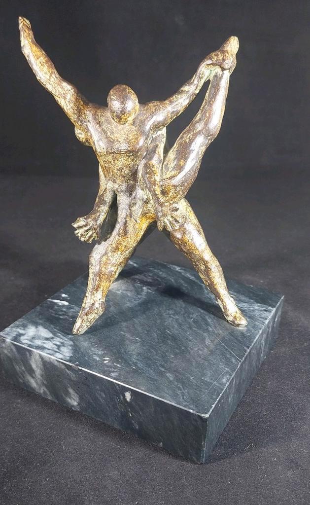 Bronzen sculptuur Frans Rosen., Antiek en Kunst, Kunst | Beelden en Houtsnijwerken, Ophalen of Verzenden