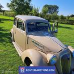 Simca 8 Sedan | 1951 | Route 66 Auctions, Auto's, Oldtimers, Overige merken, Zwart, Bedrijf, Handgeschakeld