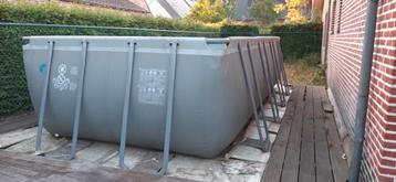 Zwembad Intex Ultra XTR 549X274X132, Tuin en Terras, 200 tot 300 cm, Zo goed als nieuw, Rechthoekig, Ophalen