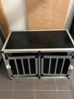 Hondenbench met dubbele deur voor in de auto, Dieren en Toebehoren, Ophalen, Nieuw