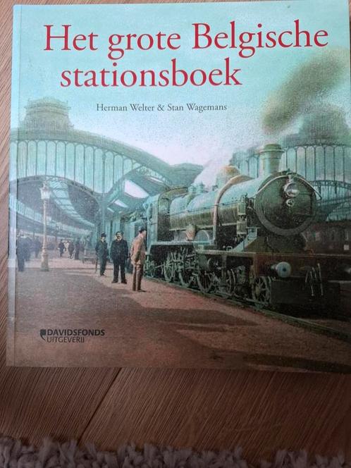 Stan Wagemans - Het grote Belgische stationsboek, Boeken, Geschiedenis | Stad en Regio, Zo goed als nieuw, Ophalen