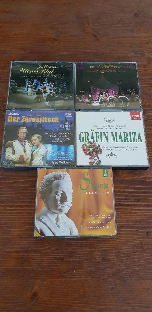 Klassiek C/D 4X2 en 1X3 stuks, Cd's en Dvd's, Cd's | Pop, Nieuw in verpakking, 1960 tot 1980, Ophalen of Verzenden