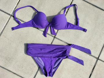 Bikini Set 8-Huit - Eur 70D / 38, Enlèvement ou Envoi, Comme neuf, Bleu, Bikini