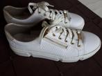 Witte Rieker sneakers dames maat 40, Ophalen, Wit, Sneakers, Gedragen