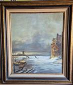 Winterlandschap, Ophalen