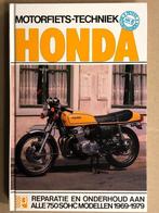 Honda CB750 sohc 1969-1979 werkplaatsboek **NL & NIEUW(STE)*, Motos, Modes d'emploi & Notices d'utilisation, Honda