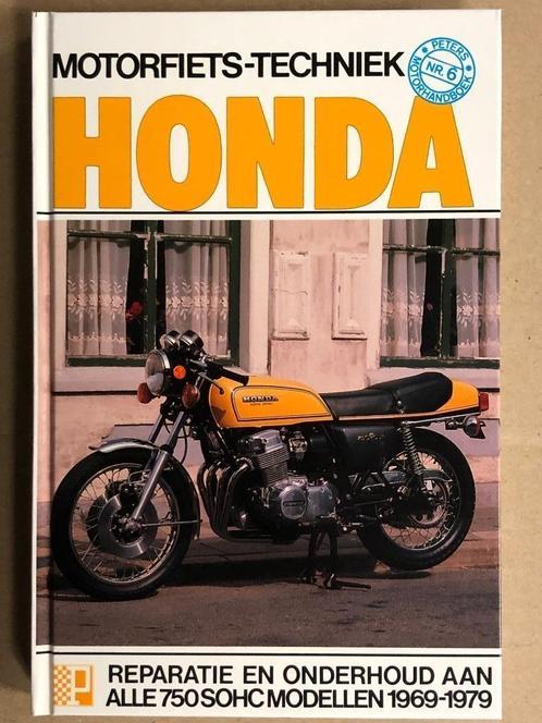 Honda CB750 sohc 1969-1979 werkplaatsboek **NL & NIEUW(STE)*, Motos, Modes d'emploi & Notices d'utilisation, Honda, Enlèvement ou Envoi