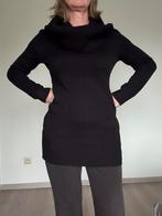 Lange zwarte trui met grote kraag H&M, H&M, Zwart, Ophalen of Verzenden, Maat 36 (S)