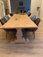 Te koop eiken tafel stoelen, Antiek en Kunst, Antiek | Meubels | Kasten, Ophalen