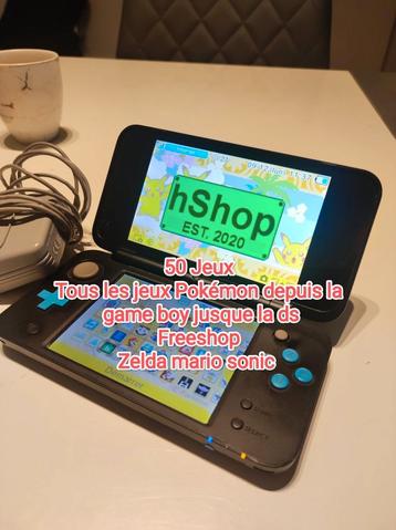 Nintendo New 2ds met 50 games  beschikbaar voor biedingen