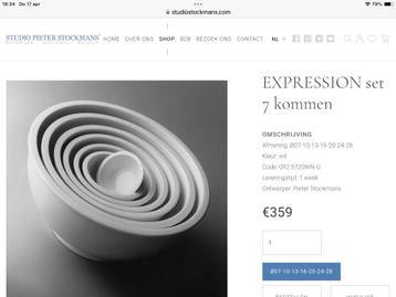 keramiek Pieter Stockmans beschikbaar voor biedingen