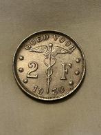2 Frank 1930/20 vlaams overslag, Ophalen of Verzenden, Losse munt