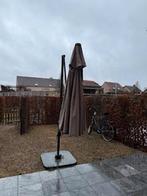 tuinparasol met voet, Tuin en Terras, Ophalen, Verstelbaar, Zo goed als nieuw, Parasolvoet