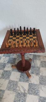Table d'échecs en bois, Antiquités & Art, Enlèvement ou Envoi