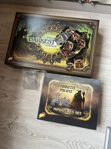 darkest night second edition + extra's beschikbaar voor biedingen