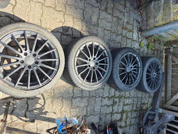 Jante mercedes 5x112 17 pouce, Pneus et Jantes, 4 Saisons, Enlèvement ou Envoi, 17 pouces