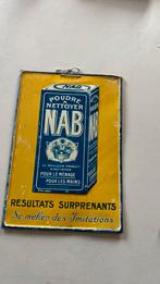 Blikken bordje NAB jaren 30, Ophalen of Verzenden