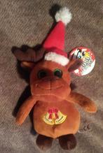 rendier knuffel met glitter ogen, Diversen, Kerst, Ophalen of Verzenden