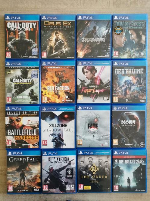 PS4 Games €7,50/game, Games en Spelcomputers, Games | Sony PlayStation Vita, Ophalen of Verzenden